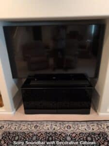 Sony-Soundbar-with-Decorative-Cabinet