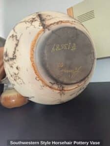Southwestern-Style-Horsehair-Pottery-Vase-second-image