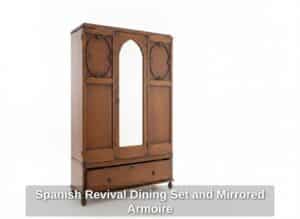 Spanish-Revival-Dining-Set-and-Mirrored-Armoire-second-image