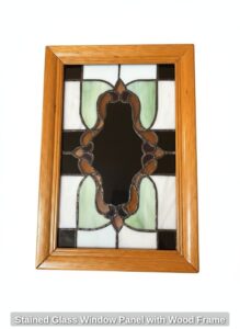 Stained-Glass-Window-Panel-with-Wood-Frame