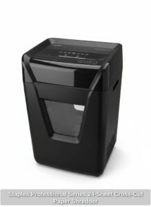 Staples-Professional-Series-Sheet-Cross-Cut-Paper-Shredder