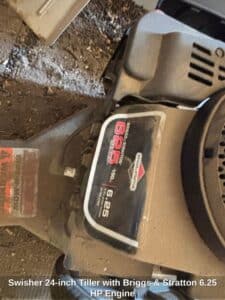 Swisher-inch-Tiller-with-Briggs-Stratton-.-HP-Engine-second-image