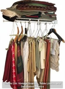 Textile-Lot-Vintage-Scarves-Table-Linens-and-Decorative-Fabrics