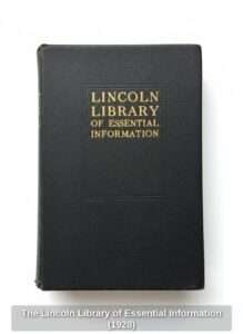 The-Lincoln-Library-of-Essential-Information-