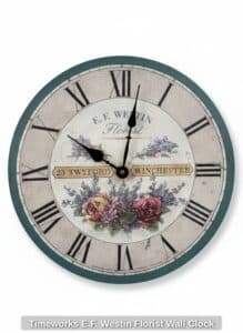 Timeworks-E.F.-Westin-Florist-Wall-Clock