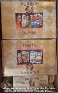 Village-Nol-Grandeur-Nol-Collectible-Porcelain-Illuminated-Sets-Dickens-Keepsake-Porcelain-Lighted-House-third-image