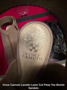 Vince-Camuto-Lavette-Laser-Cut-Peep-Toe-Bootie-Sandals-second-image