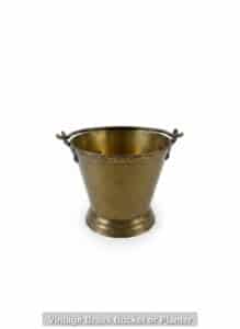 Vintage-Brass-Bucket-or-Planter