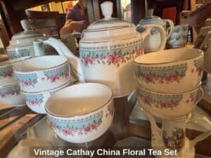 Vintage-Cathay-China-Floral-Tea-Set