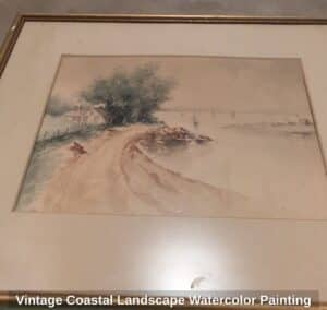 Vintage-Coastal-Landscape-Watercolor-Painting-B-second-image