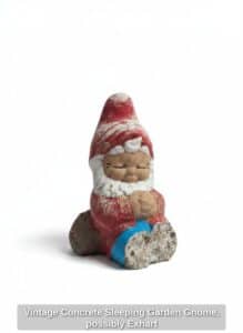 Vintage-Concrete-Sleeping-Garden-Gnome-possibly-Exhart