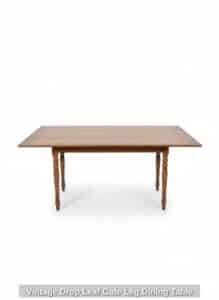 Vintage-Drop-Leaf-Gate-Leg-Dining-Table