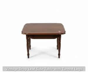 Vintage-Drop-Leaf-Side-Table-with-Turned-Legs