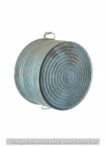 Vintage-Galvanized-Metal-Water-Cooler-Can
