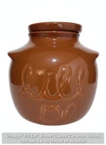 Vintage-Itll-Do-Brown-Glazed-Ceramic-Lidded-Storage-Jar-by-House-of-Webster-second-image