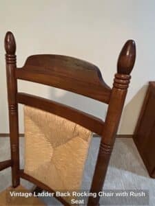 Vintage-Ladder-Back-Rocking-Chair-with-Rush-Seat-third-image
