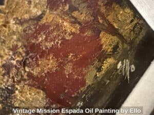 Vintage-Mission-Espada-Oil-Painting-by-Ello-second-image