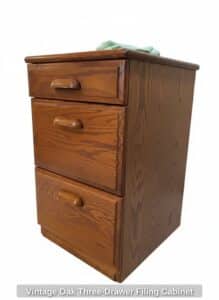 Vintage-Oak-Three-Drawer-Filing-Cabinet