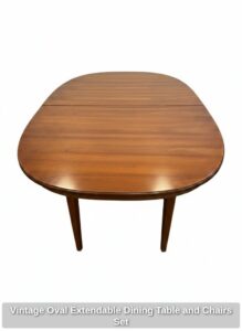 Vintage-Oval-Extendable-Dining-Table-and-Chairs-Set-second-image