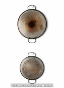 Vintage-Paella-Pans-with-Handles