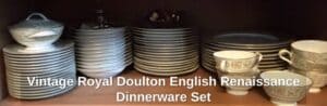 Vintage-Royal-Doulton-English-Renaissance-Dinnerware-Set-second-image
