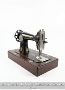 Vintage-Singer-K-Sewing-Machine-with-Bentwood-Case-third-image