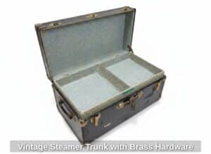 Vintage-Steamer-Trunk-with-Brass-Hardware-second-image