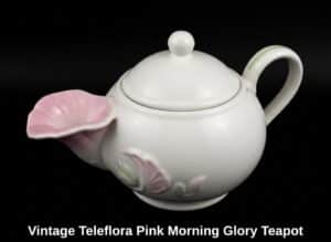 Vintage-Teleflora-Pink-Morning-Glory-Teapot-second-image