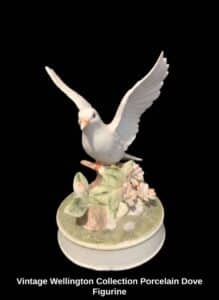 Vintage-Wellington-Collection-Porcelain-Dove-Figurine