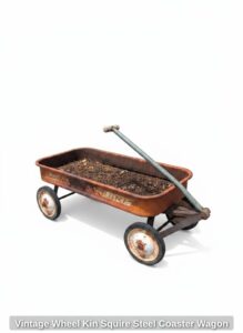 Vintage-Wheel-Kin-Squire-Steel-Coaster-Wagon