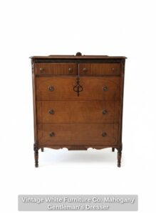 Vintage-White-Furniture-Co.-Mahogany-Gentlemans-Dresser