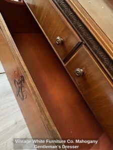Vintage-White-Furniture-Co.-Mahogany-Gentlemans-Dresser-fourth-image
