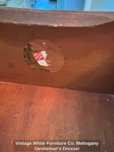 Vintage-White-Furniture-Co.-Mahogany-Gentlemans-Dresser-third-image