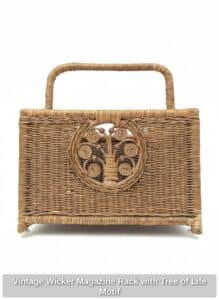 Vintage-Wicker-Magazine-Rack-with-Tree-of-Life-Motif