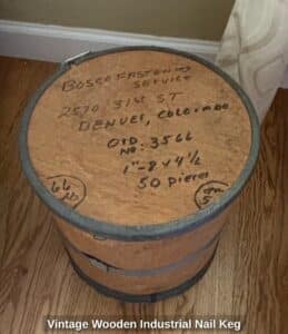 Vintage-Wooden-Industrial-Nail-Keg