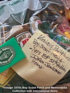 Vintage-s-Boy-Scout-Patch-and-Memorabilia-Collection-with-International-Items-second-image
