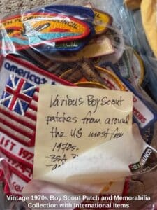 Vintage-s-Boy-Scout-Patch-and-Memorabilia-Collection-with-International-Items-third-image