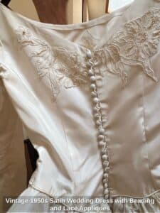 Vintage-s-Satin-Wedding-Dress-with-Beading-and-Lace-Appliques-fifth-image