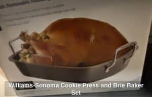 Williams-Sonoma-Cookie-Press-and-Brie-Baker-Set-third-image