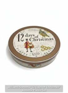 Williams-Sonoma-Days-of-Christmas-Assiette-Plates-Set