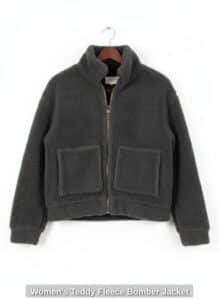 Womens-Teddy-Fleece-Bomber-Jacket