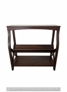 Wooden-Console-Table-with-Lower-Shelf