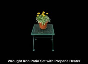 Wrought-Iron-Patio-Set-with-Propane-Heater-fifth-image