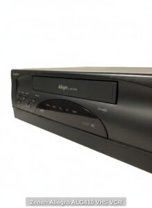 Zenith-Allegro-ALG-VHS-VCR