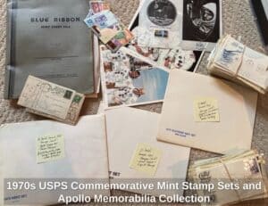 s-USPS-Commemorative-Mint-Stamp-Sets-and-Apollo-Memorabilia-Collection