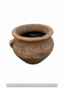 Antique-French-Earthenware-Confit-Pot