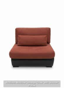 Armless-Modular-Lounge-Chair-with-Bolster-Pillow