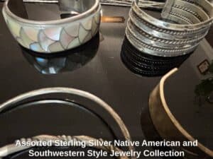 Assorted-Sterling-Silver-Native-American-and-Southwestern-Style-Jewelry-Collection-third-image