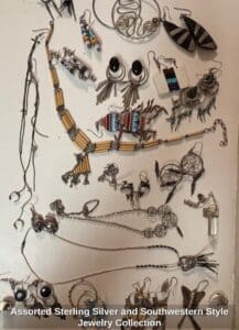 Assorted-Sterling-Silver-and-Southwestern-Style-Jewelry-Collection
