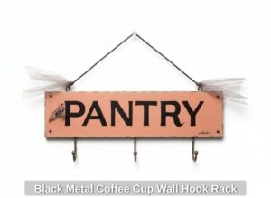 Black-Metal-Coffee-Cup-Wall-Hook-Rack